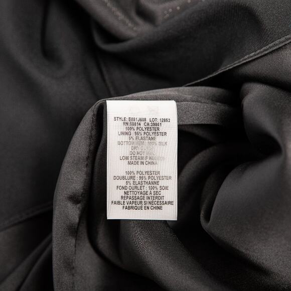 Black Serenity Sleeveless Velvet Shift Dress‎ Size 2 Wedding Guest - Picture 9 of 10